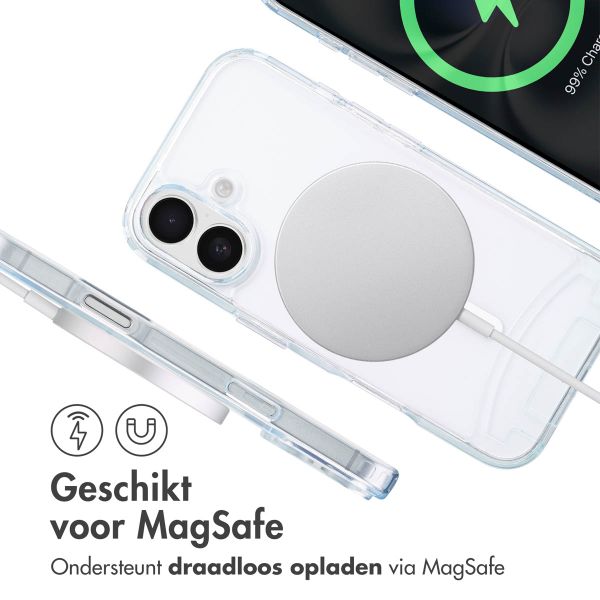 imoshion MagSafe Backcover met afneembaar koord iPhone 16 Plus - Transparant