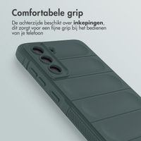 imoshion EasyGrip Backcover Samsung Galaxy S21 FE - Donkergroen