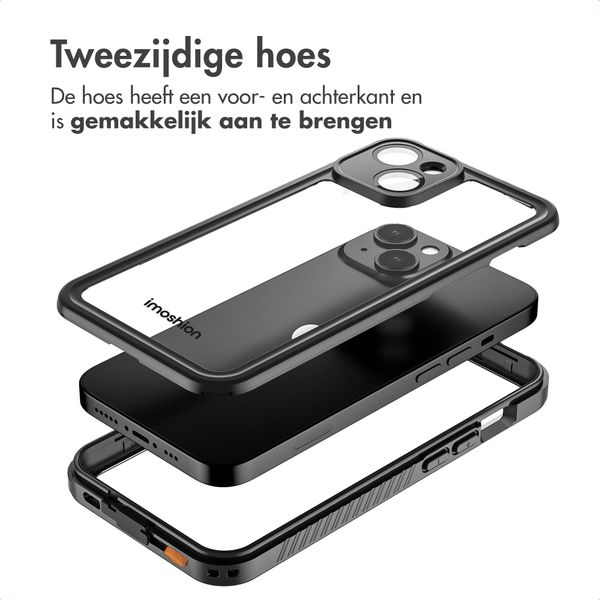 imoshion Waterproof 360 Case Apple iPhone 15 - Zwart