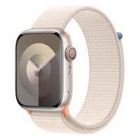 Apple 3 pack Sport Loop band Apple Watch | 44/45/46/49 mm - Ocean Blue / Starlight / Pink Pomelo - Tan