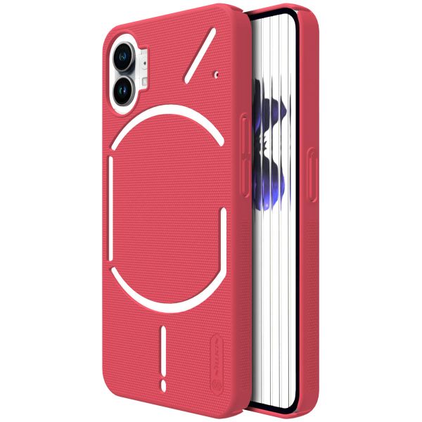 Nillkin Super Frosted Shield Case Nothing Phone (1) - Rood