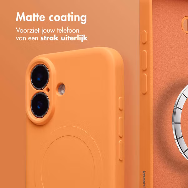 imoshion Color Backcover met MagSafe Apple iPhone 17 - Neon Orange