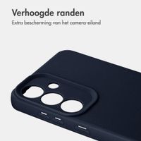 imoshion Texture Backcover Samsung Galaxy S25 - Donkerblauw