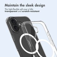 imoshion Protective Back Cover with MagSafe Apple iPhone 16 - Transparent