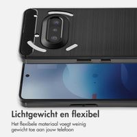 imoshion Brushed Backcover Nothing Phone (3a) - Zwart