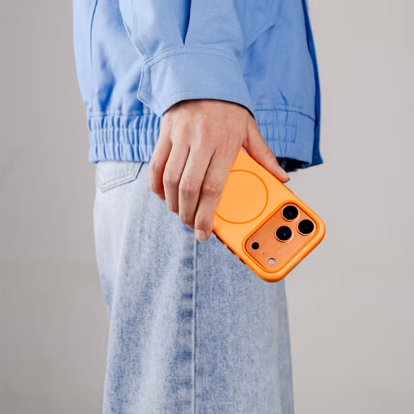 imoshion Color Backcover met Thin MagSafe Ring Google Pixel 11 / 11 Pro / 10 / 10 Pro - Oranje