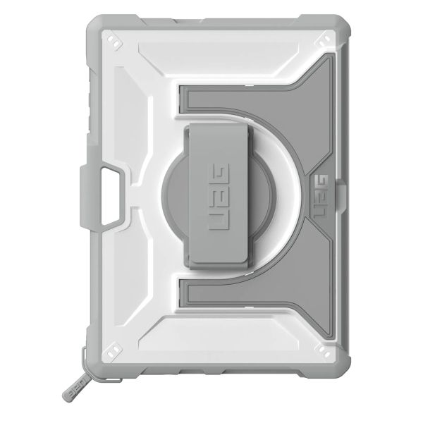 UAG Plasma Healthcare backcover met strap en schouderband Microsoft Surface Go / Go 2 / Go 3 / Go 4 - Wit / Grijs
