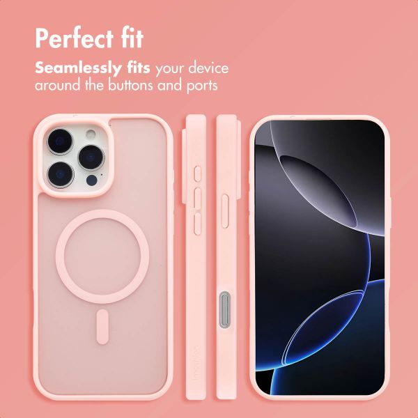 imoshion Colour Guard Back Cover with MagSafe Apple iPhone 16 Pro Max - Light Pink