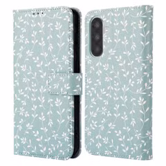 imoshion Design Bookcase Samsung Galaxy A56 - Smoke Green Flowers
