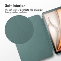 imoshion Origami Bookcase Apple iPad Air 11 inch (2026) M4 / (2025) M3 / (2024) M2 - Dark Green