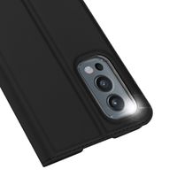 Dux Ducis Slim Softcase Bookcase OnePlus Nord 2 - Zwart