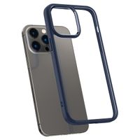 Spigen Ultra Hybrid Backcover iPhone 14 Pro - Donkerblauw