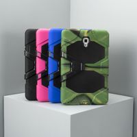 Extreme Protection Army Backcover Apple iPad Air 2 (2014) / Air 1 (2013) - Zwart