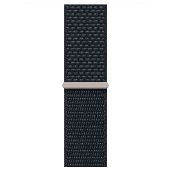 Apple Sport Loop band Apple Watch Series 1 t/m 9 / SE (38/40/41 mm) | Series 10 / 11 (42 mm) - Midnight Black