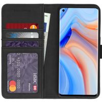 imoshion Luxe Bookcase Oppo Reno4 Pro 5G - Zwart