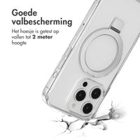 Accezz Ring Stand Backcover met MagSafe Apple iPhone 15 Pro - Transparant