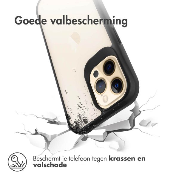 imoshion Rugged Hybrid Case Apple iPhone 12 Pro Max - Zwart / Transparant