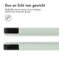 imoshion Trifold Bookcase Apple iPad 9 (2021) 10.2 inch / iPad 8 (2020) 10.2 inch / iPad 7 (2019) 10.2 inch - Lichtgroen