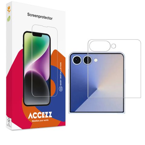 Accezz Gehard Glas Screenprotector Samsung Galaxy Z Flip 8 / Flip 7