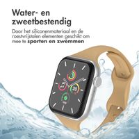 imoshion Slim siliconen bandje Apple Watch Series 1 t/m 10 / SE / Ultra (2) (44/45/46/49 mm) - Walnut