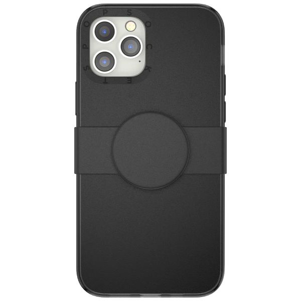 PopSockets PopCase iPhone 12 (Pro) - Zwart