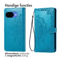 imoshion Mandala Bookcase Google Pixel 10a - Turquoise