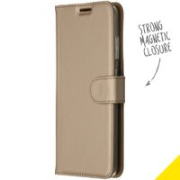 Accezz Wallet Softcase Bookcase Samsung Galaxy S20 Ultra - Goud