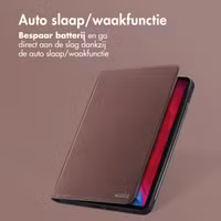 Accezz Classic Tablet Case Apple iPad Pro 12.9 (2022) / Pro 12.9 (2021) / Pro 12.9 (2020) - Bruin