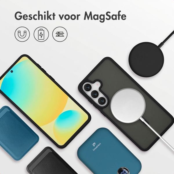 imoshion Color Guard Backcover met MagSafe Samsung Galaxy S25 FE - Zwart