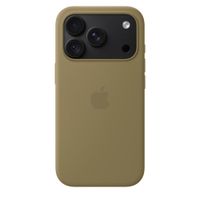 Apple Siliconenhoesje met MagSafe Apple iPhone 18 Pro - Olive