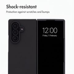 Accezz Liquid Silicone Case Samsung Galaxy Z Fold 8 Ultra - Black