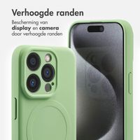 imoshion Color Backcover met MagSafe Apple iPhone 15 Pro - Groen