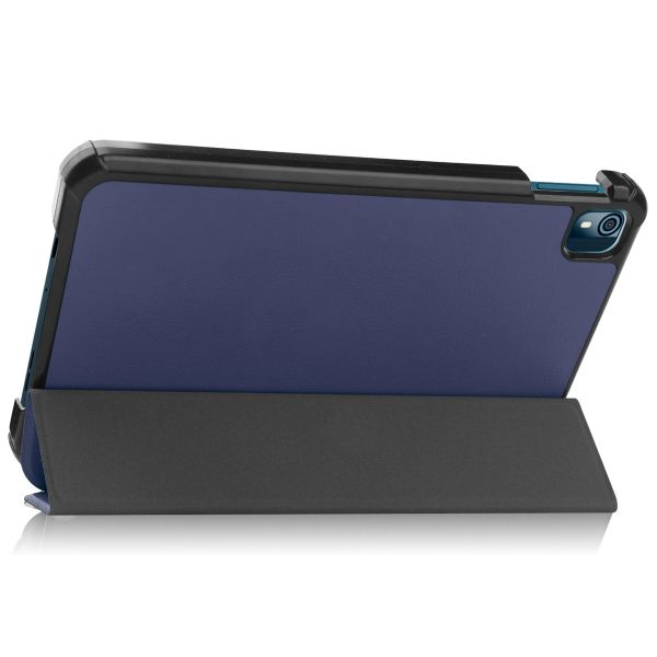 imoshion Trifold Bookcase Nokia T10 - Donkerblauw