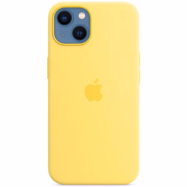 Apple Silicone Backcover MagSafe Apple iPhone 13 - Lemon Zest