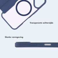 imoshion Transparante Bookcase met MagSafe Apple iPhone 17 - Blauw