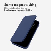 imoshion Transparante Bookcase met MagSafe Apple iPhone 18 Pro Max / 17 Pro Max - Blauw