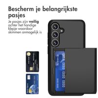 imoshion Backcover met pasjeshouder Samsung Galaxy S24 Plus - Zwart