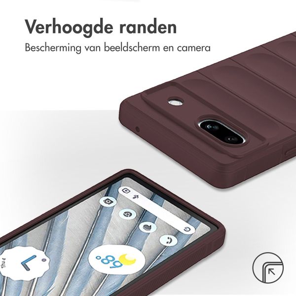 imoshion EasyGrip Backcover Google Pixel 7a - Aubergine