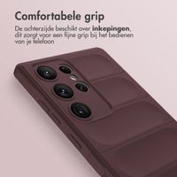 imoshion EasyGrip Backcover Samsung Galaxy S23 Ultra - Aubergine