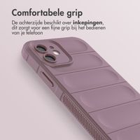 imoshion EasyGrip Backcover iPhone 12 - Paars