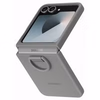 Samsung Originele Silicone Cover Ring Samsung Galaxy Z Flip 6 / Flip 7 FE - Gray