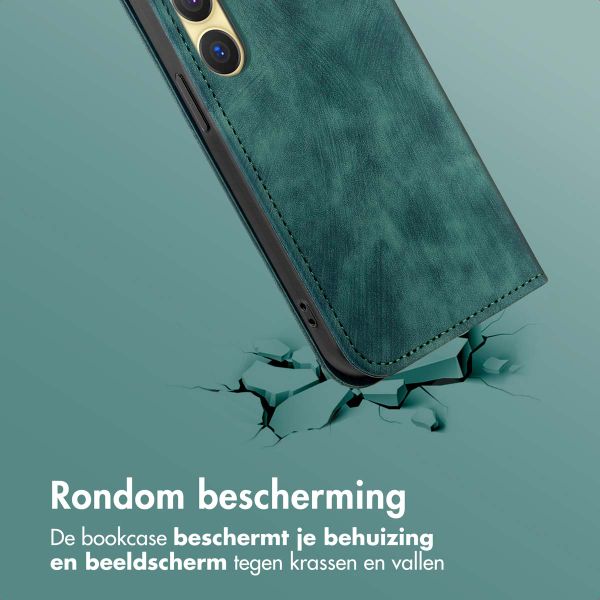 imoshion Slim Bookcase Samsung Galaxy S24 / S25 - Groen