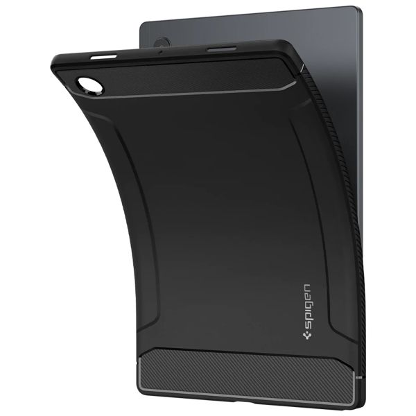 Spigen Rugged Armor Backcover Samsung Galaxy Tab A8 - Zwart