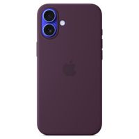Apple Silicone Backcover MagSafe Apple iPhone 16 Plus - Plum