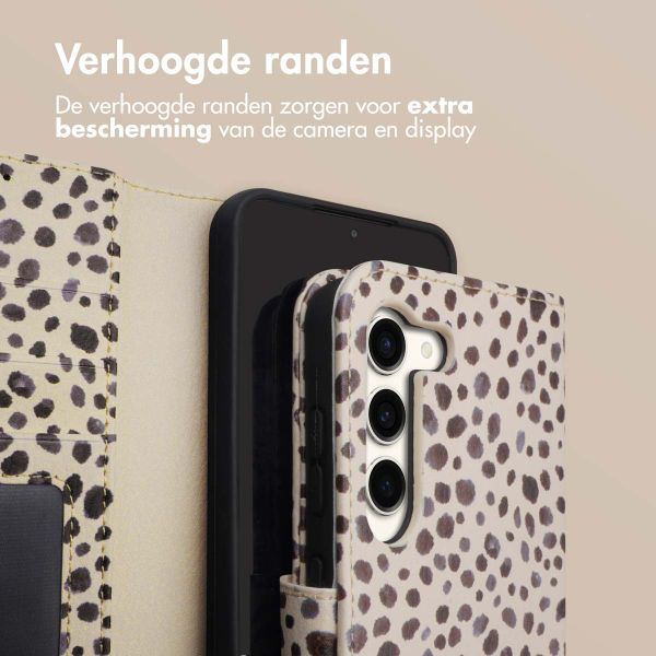 imoshion Design Bookcase Samsung Galaxy S23 - Black And White Dots