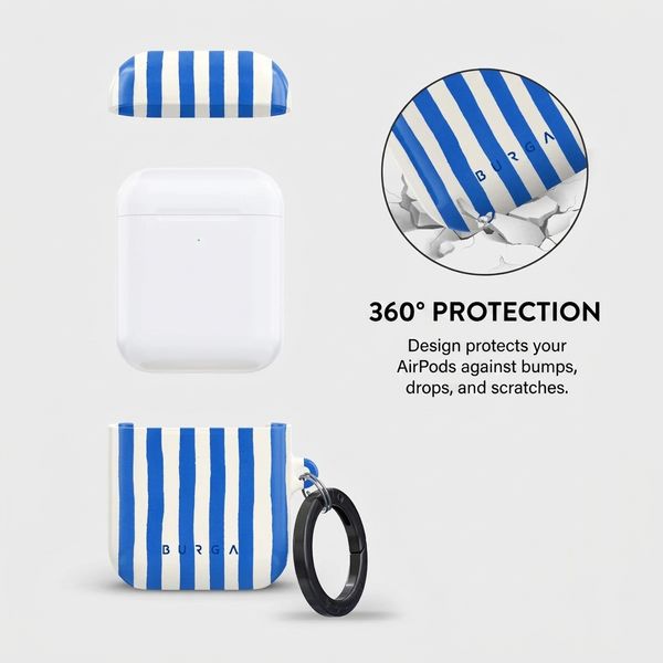 Burga Hard case  Apple AirPods 1 / 2 - Kafenio