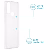 imoshion Softcase Backcover Motorola Moto E20 - Transparant