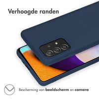 imoshion Color Backcover Samsung Galaxy A52(s) (5G/4G) - Donkerblauw