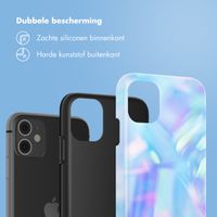 Selencia Vivid Tough Backcover iPhone 11 - Holographic Blue Dream