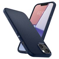 Spigen Liquid Air™ Backcover Apple iPhone 13 - Blauw